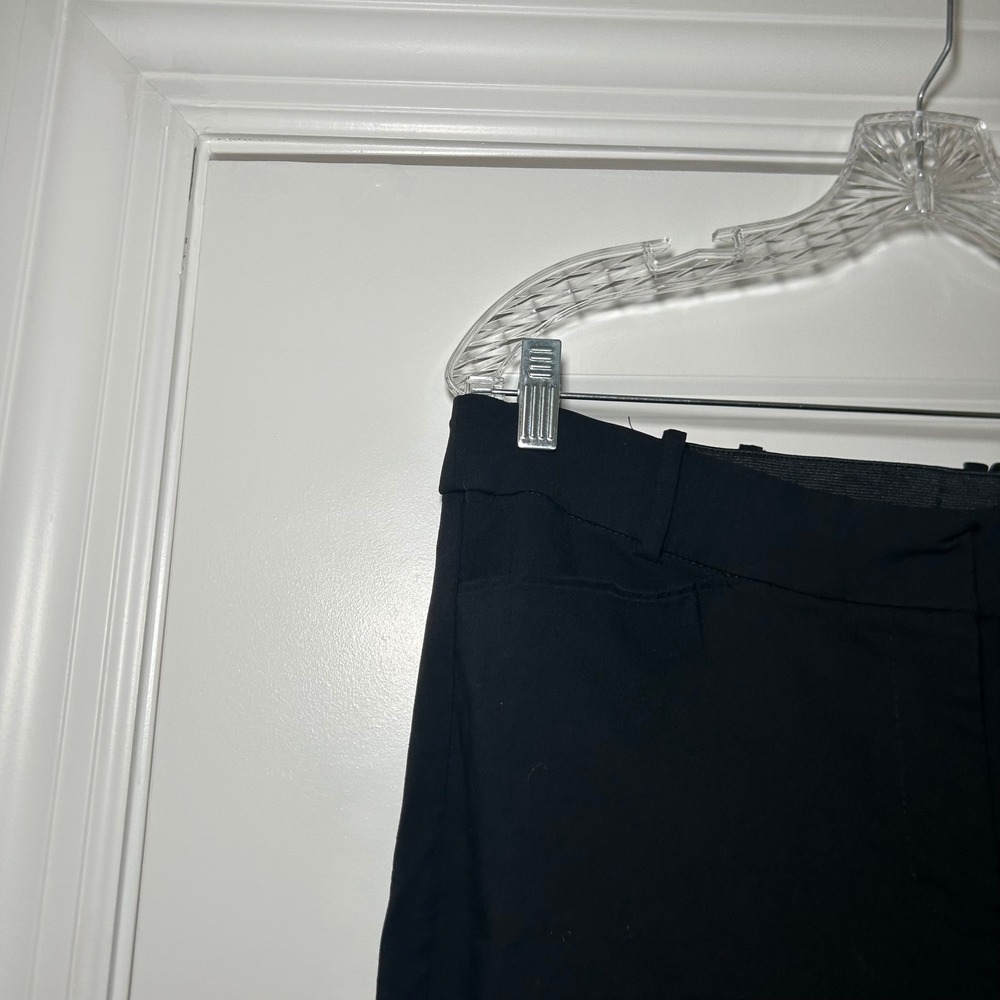Lane Bryant The Madison Black Ankle Trousers Womens 16 Stretch Dress Pants work - Picture 2 of 5